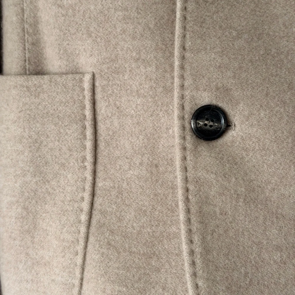 Brunello Cucinelli Beige Sport Coat with Patch Pockets